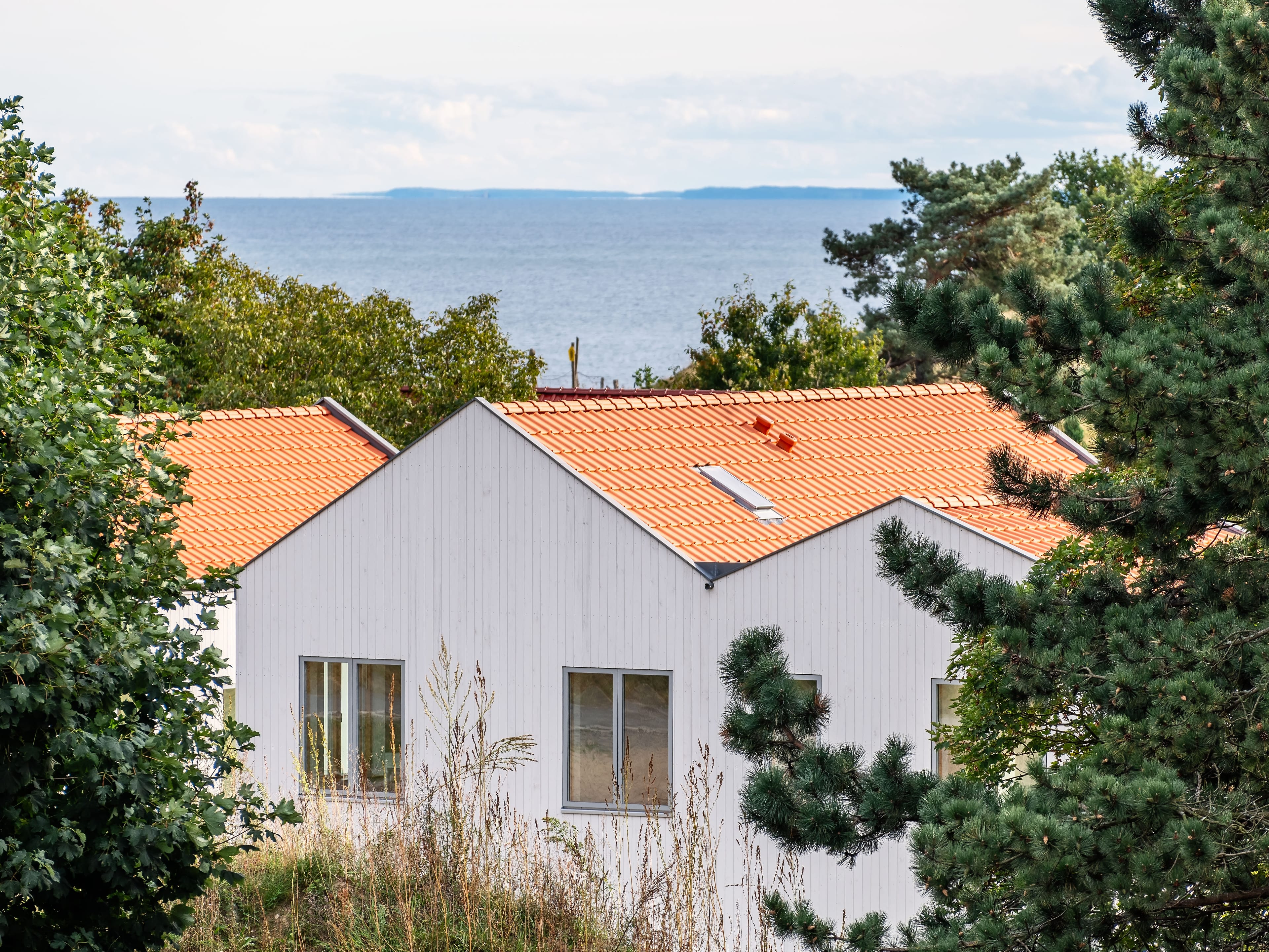 Architektenhaus Rügen mit Meerblick