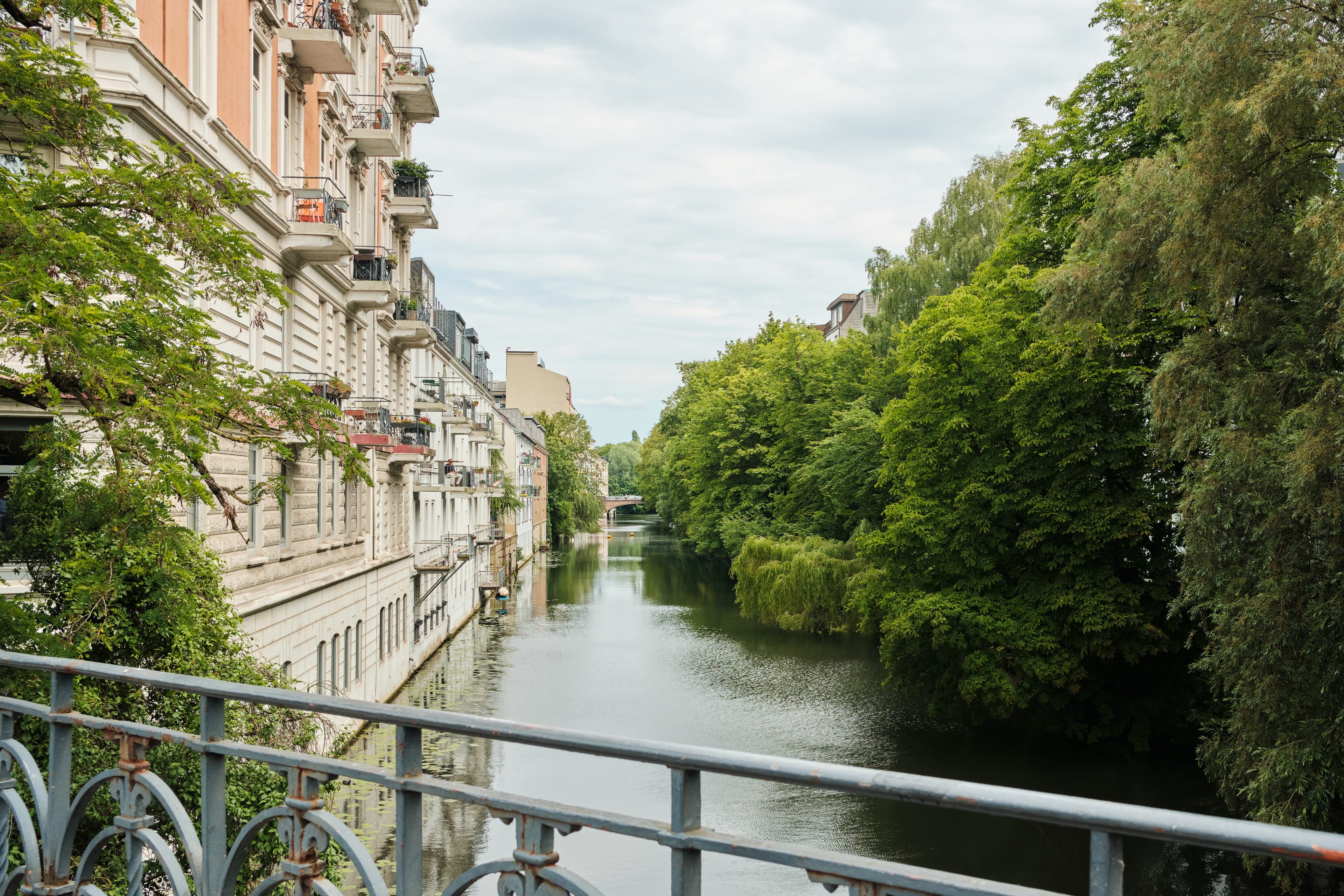 Fleet in Hamburg Eppendorf