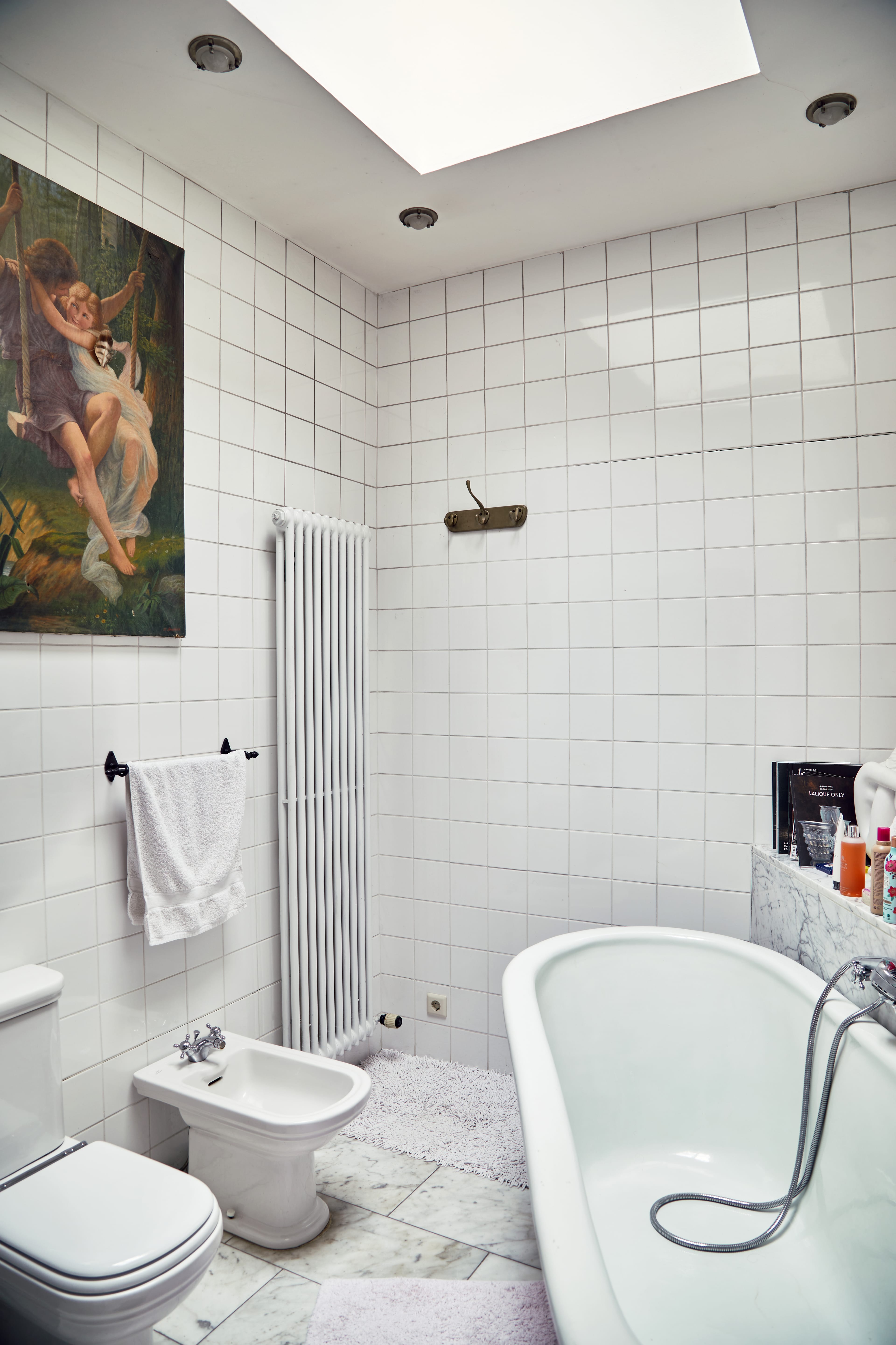 Altes Wannenbad im Thedeloft